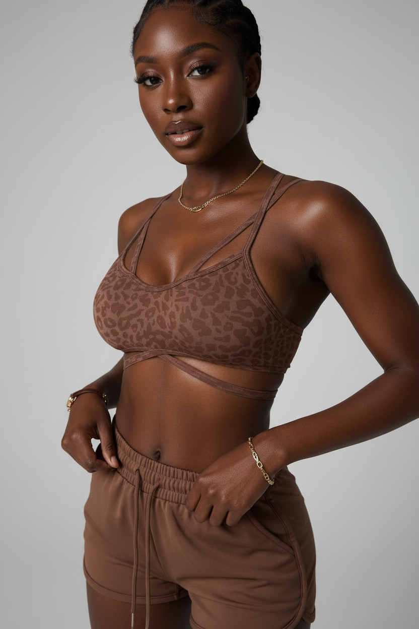 Wild Muse Strapped Sports Bra